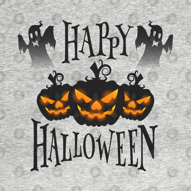 Happy Halloween by Cool Abstract Design